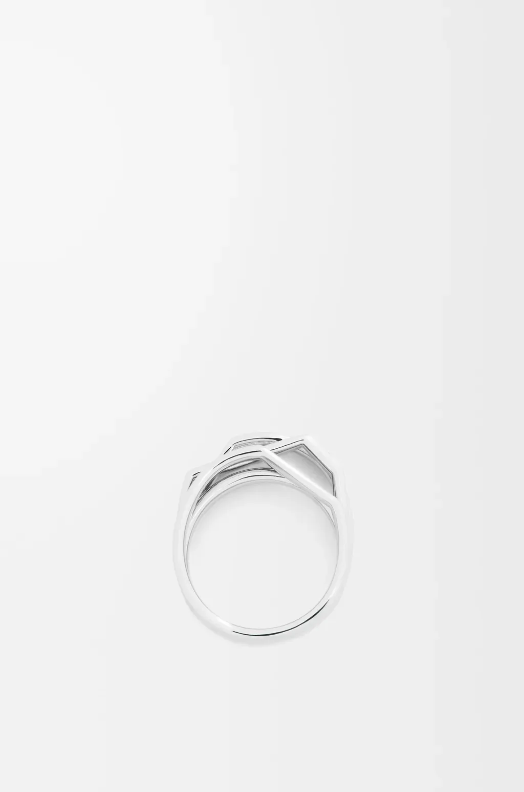 Stacked Ring In Sterling Silver
