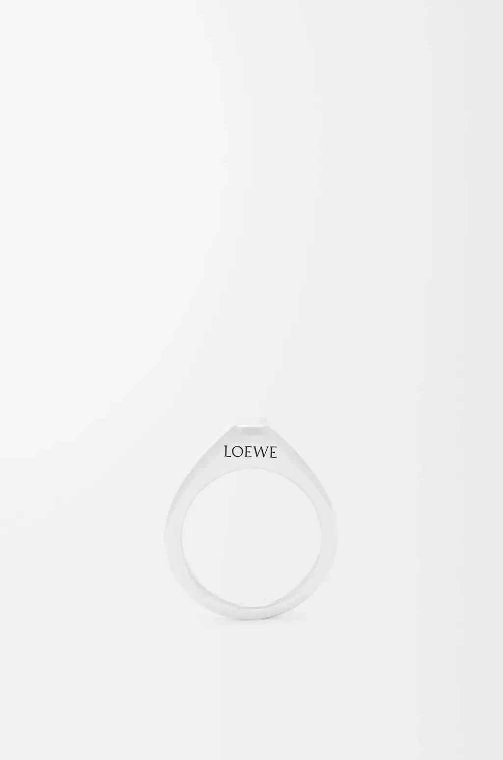 Stirrup Ring In Sterling Silver
