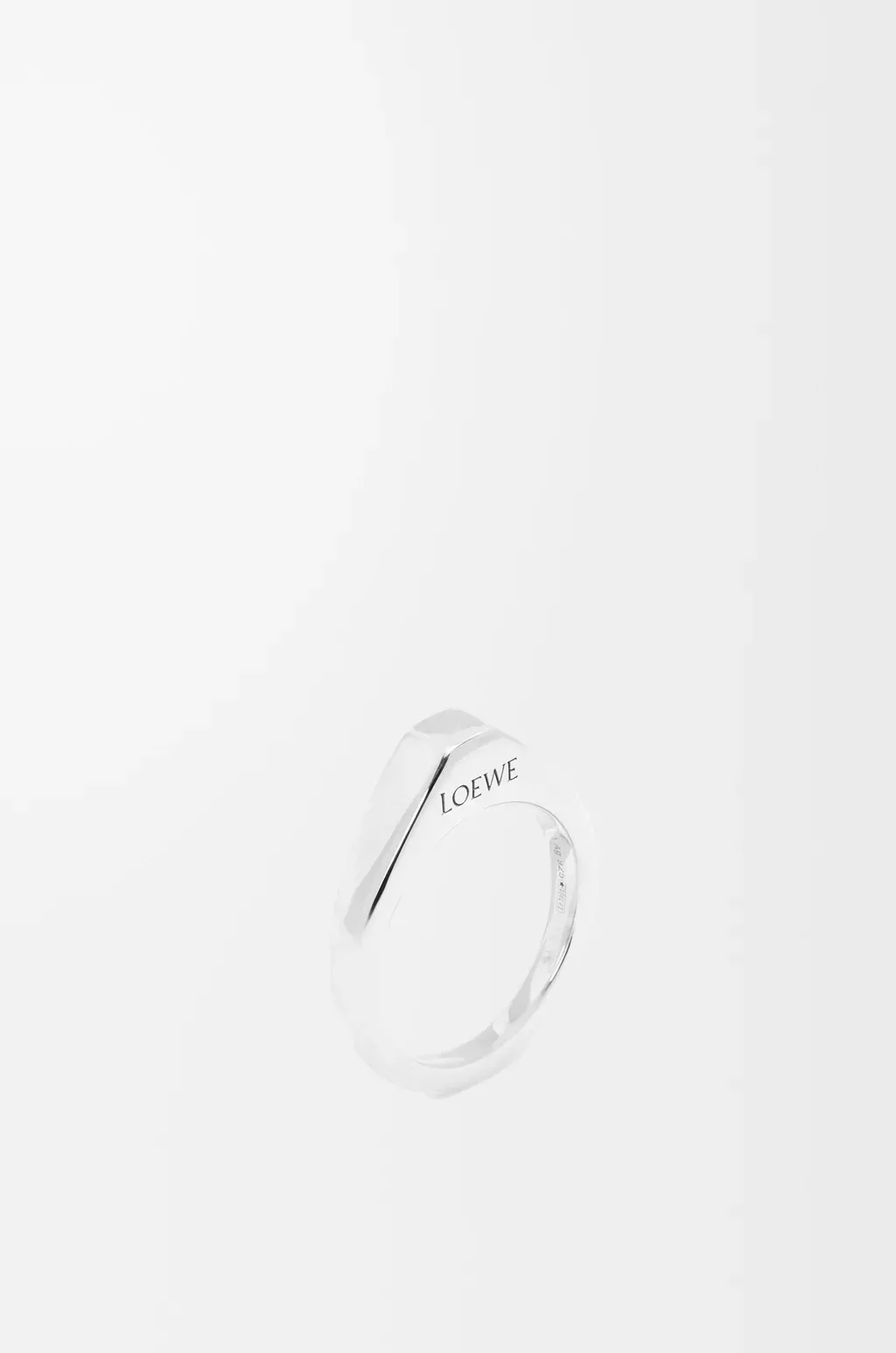 Stirrup Ring In Sterling Silver