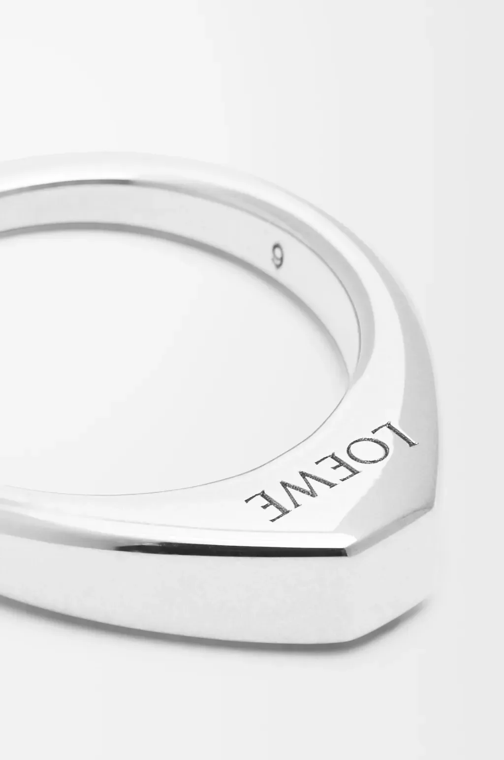 Stirrup Ring In Sterling Silver