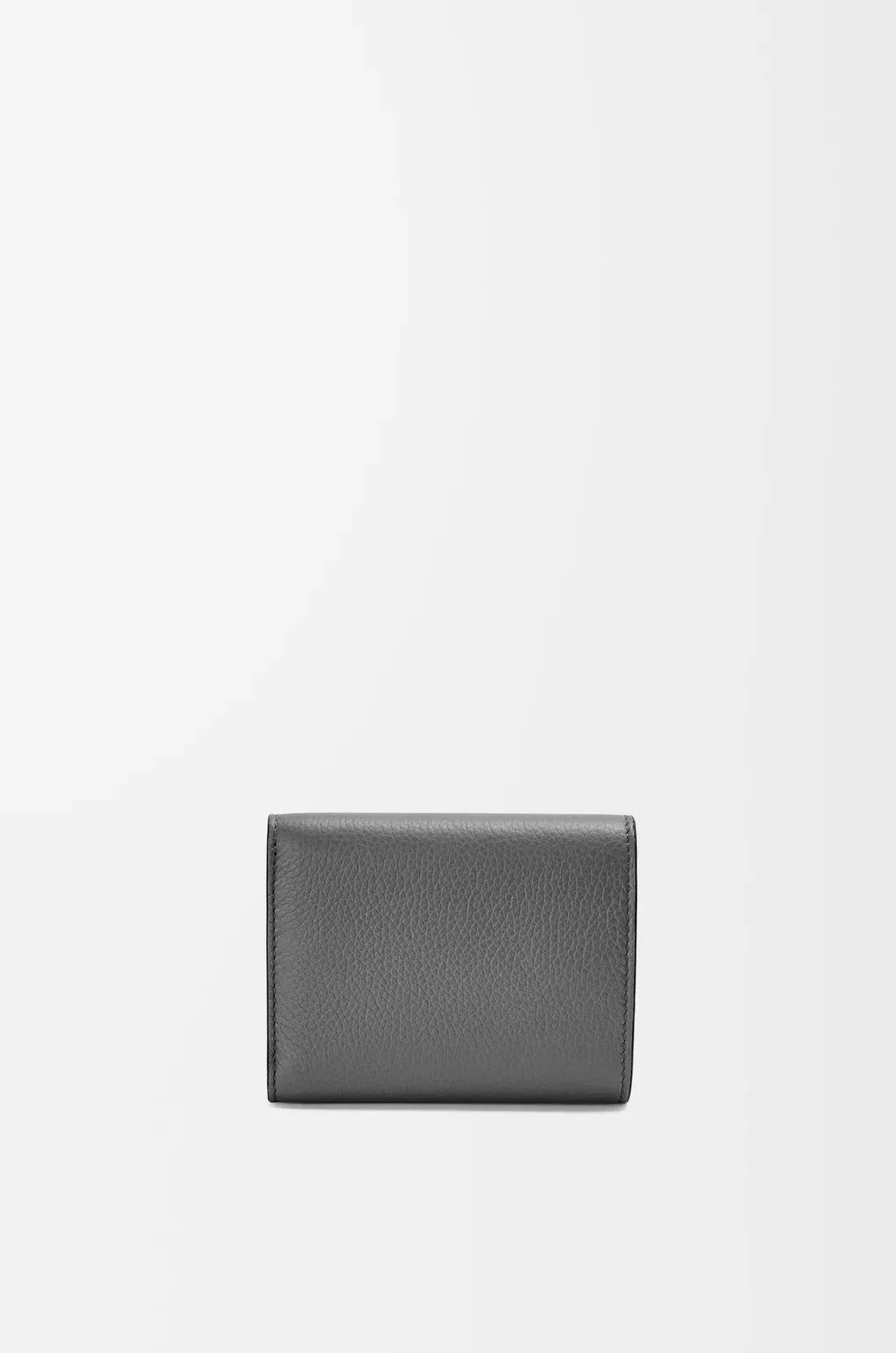Trifold Wallet In Soft Grained Calfskin