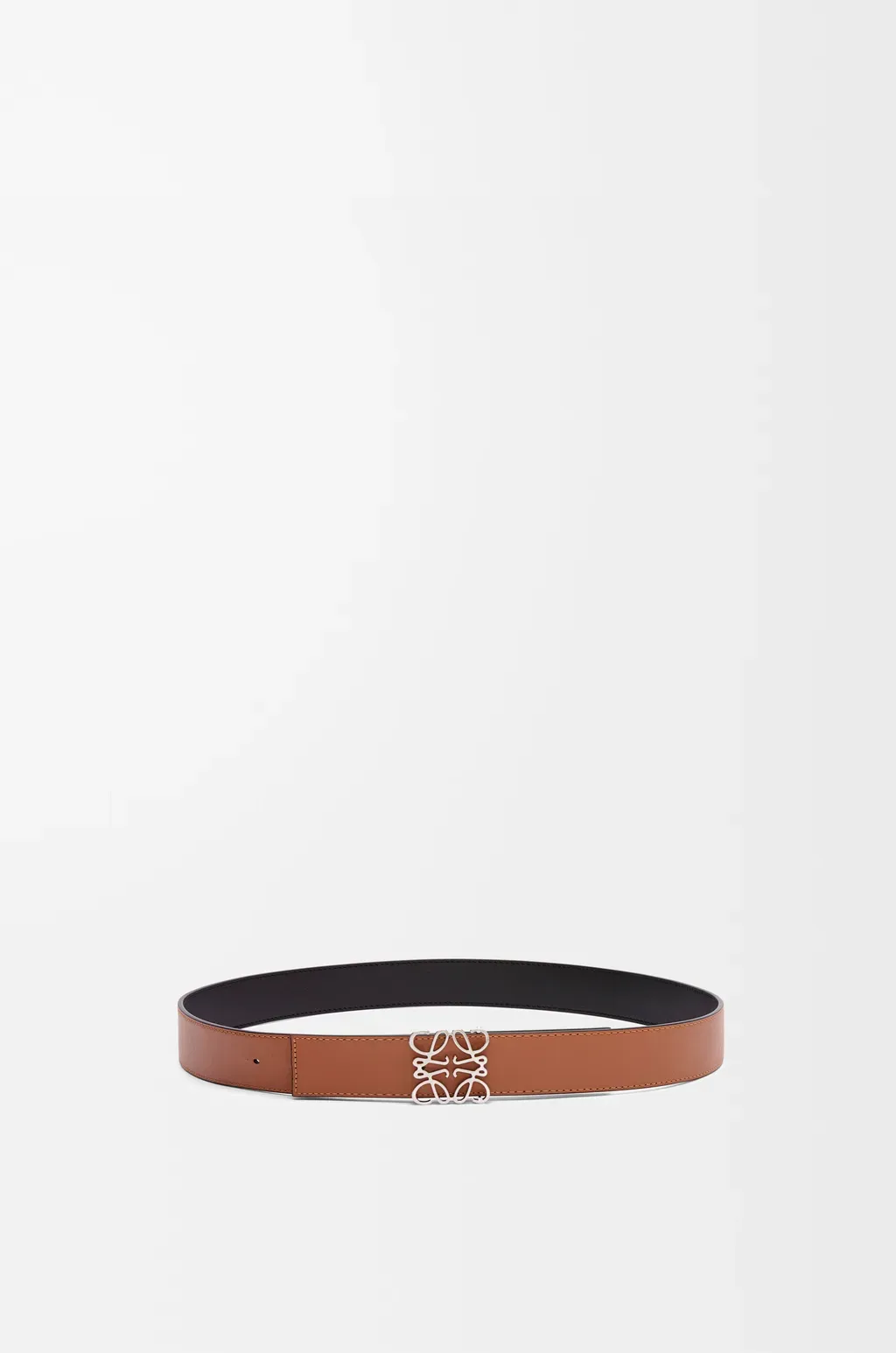 Reversible Anagram Belt In Smooth Calfskin