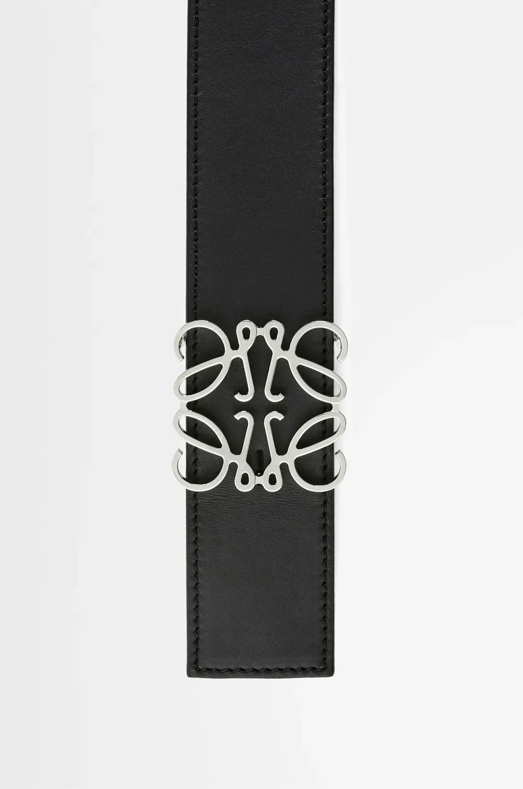 Reversible Anagram Belt In Smooth Calfskin