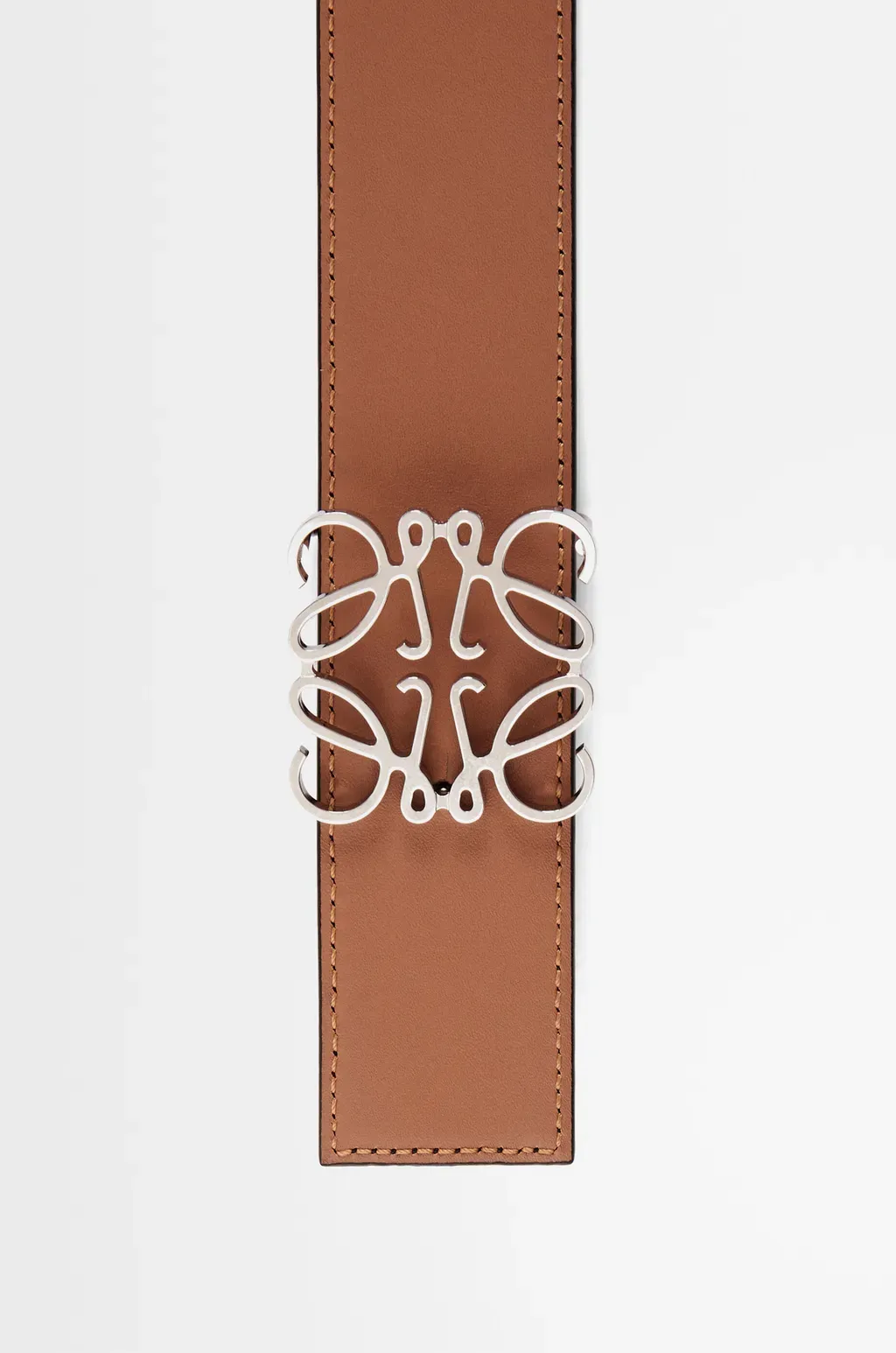 Reversible Anagram Belt In Smooth Calfskin