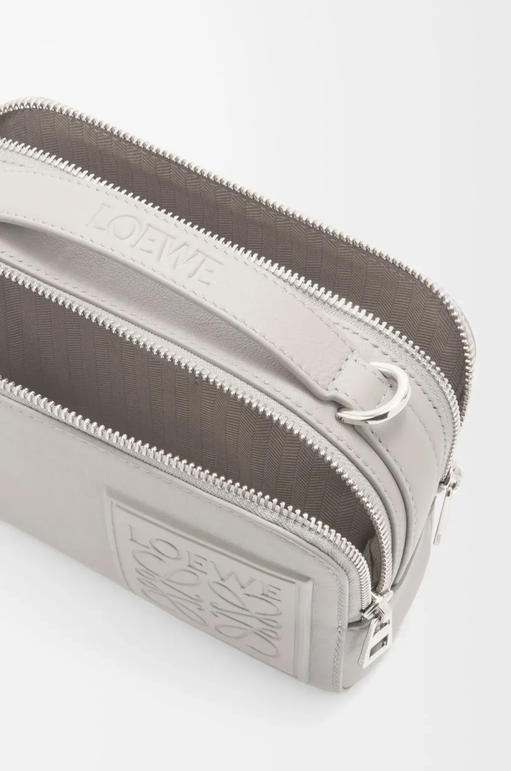 Mini Crossbody Camera Bag In Satin Calfskin