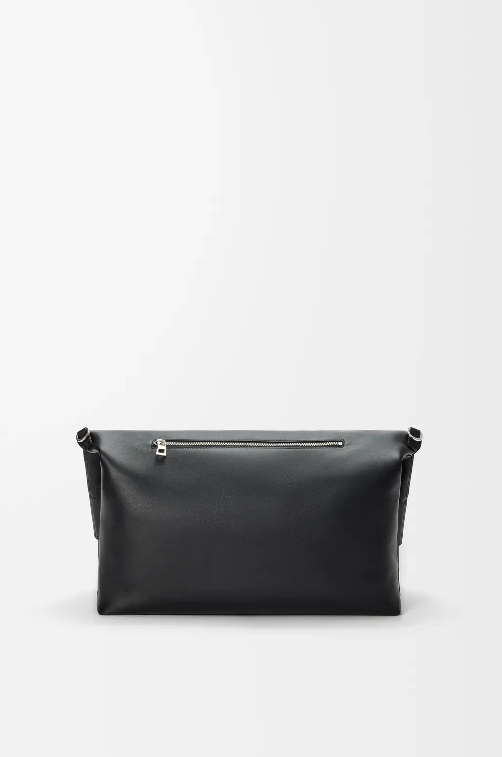 Bob Folded Tote In Shiny Supple Calfskin