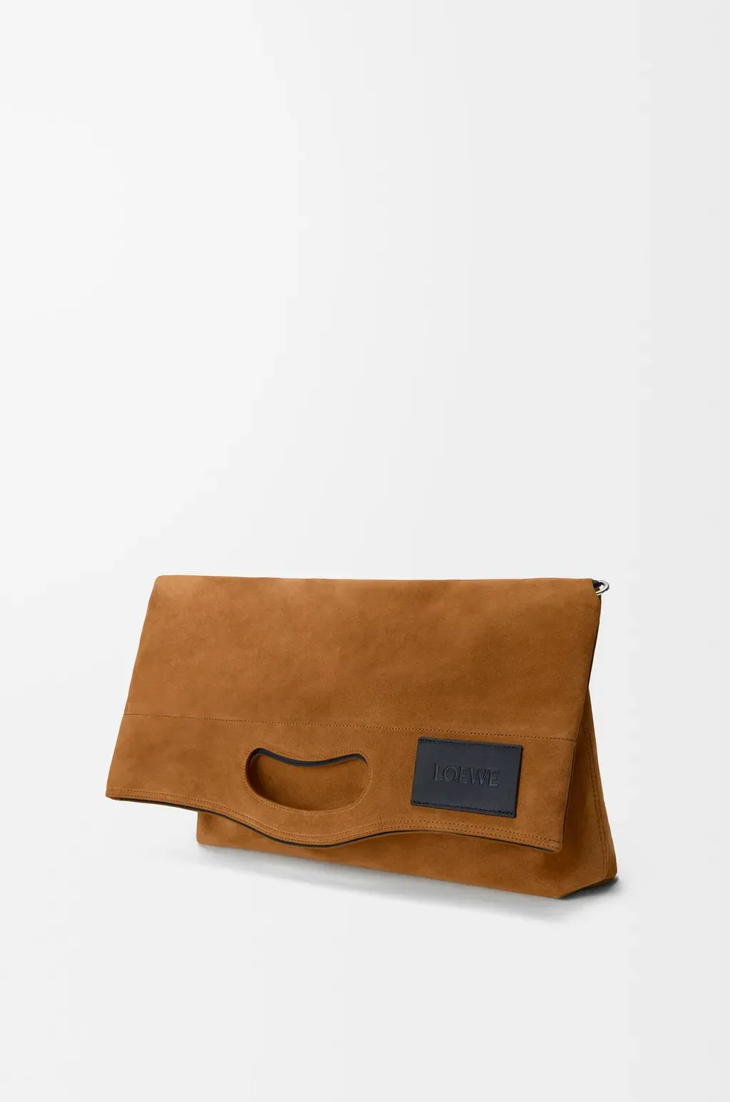 Bob Folded Tote In Suede