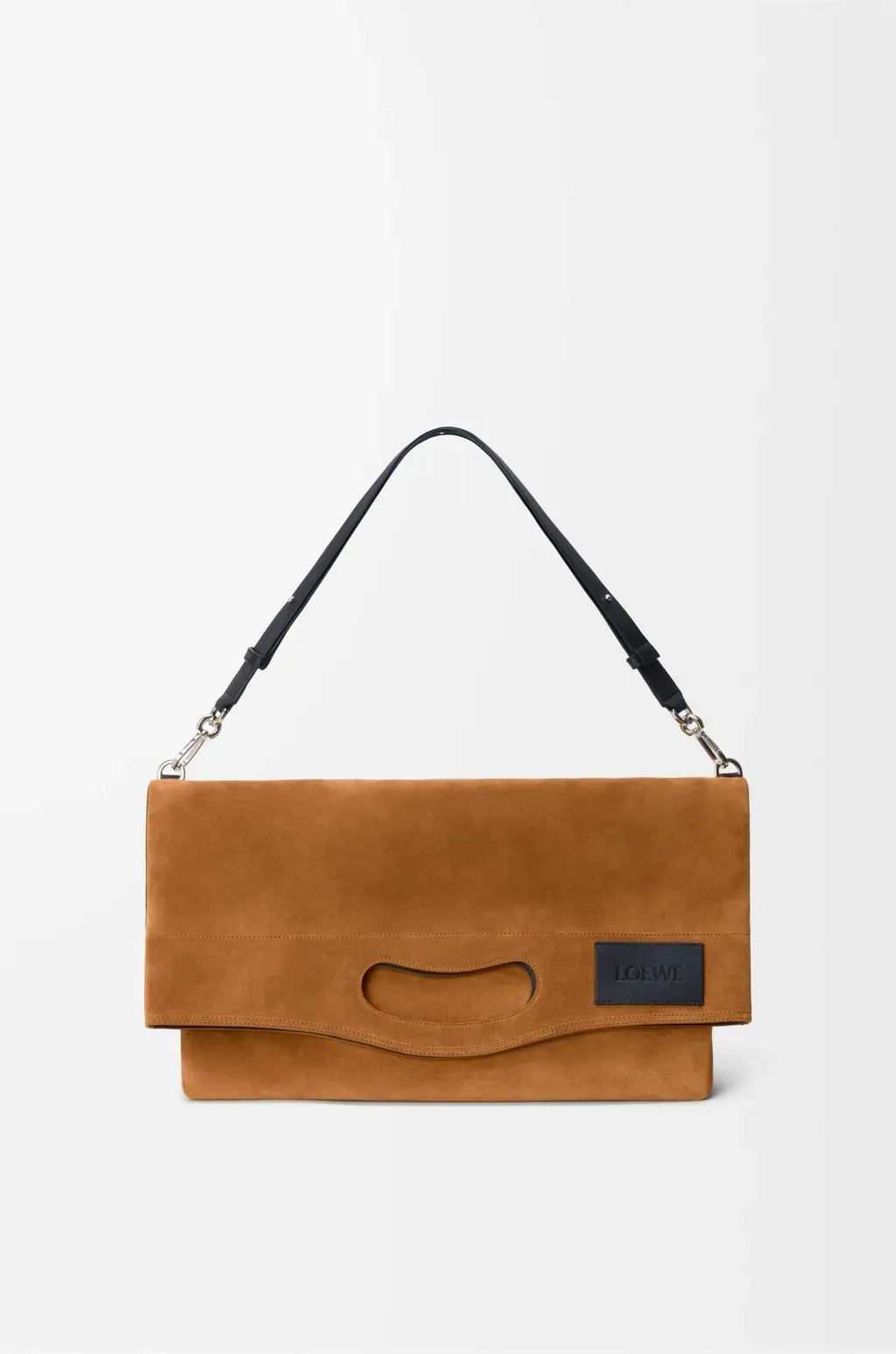 Bob Folded Tote In Suede
