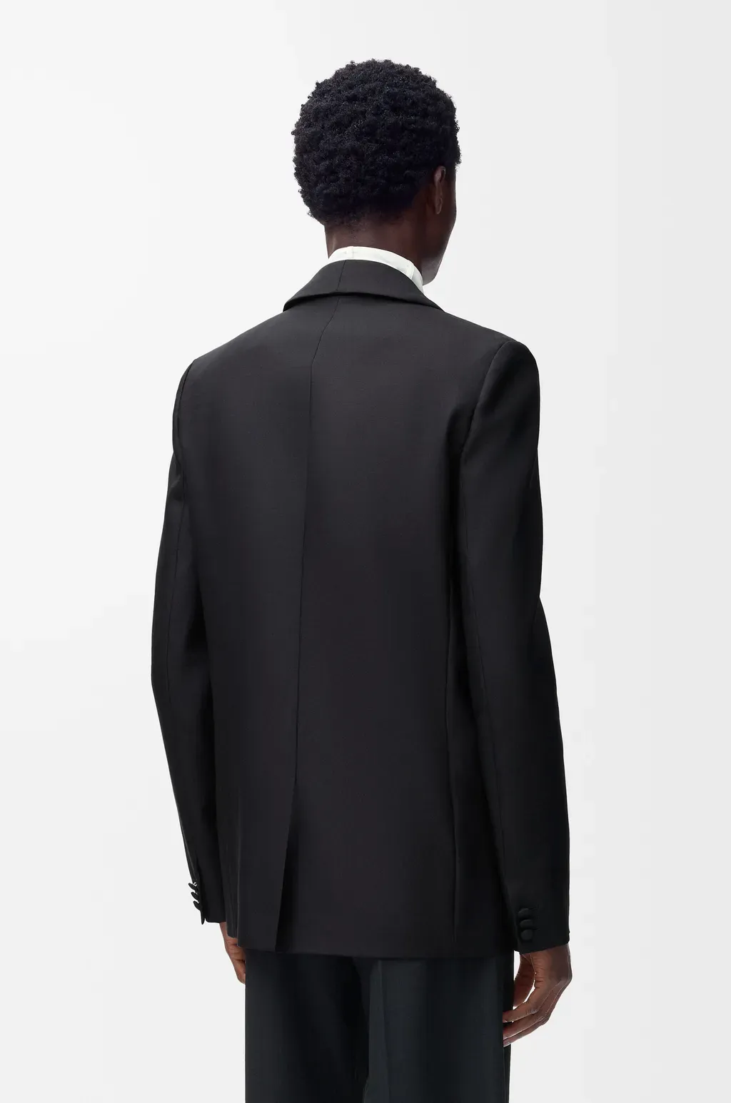 Jacket In Wool And Silk