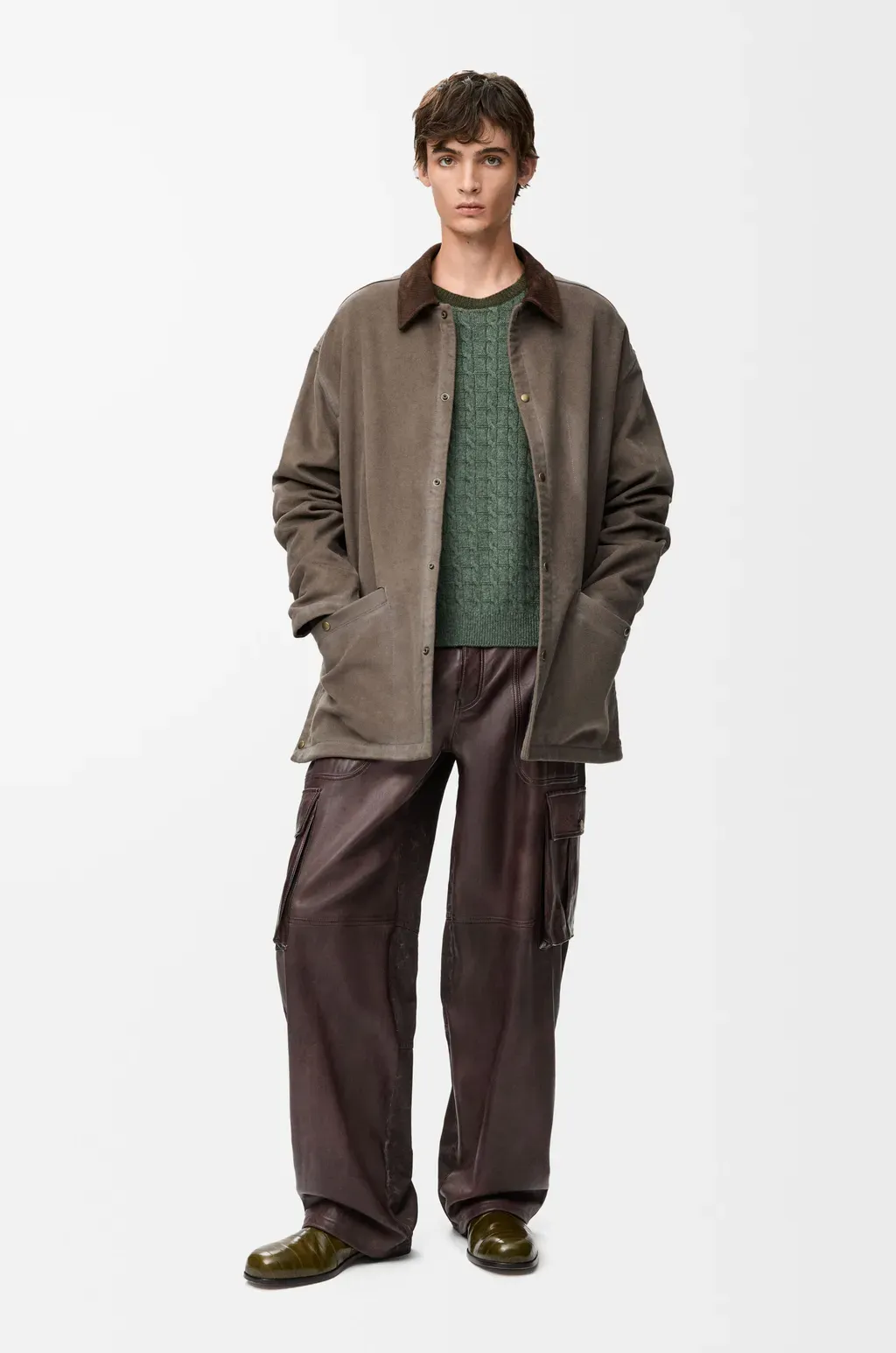 Overshirt In Cotton Blend
