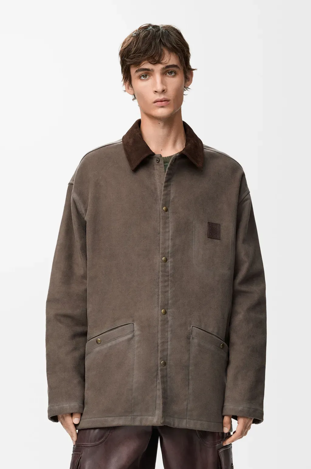 Overshirt In Cotton Blend