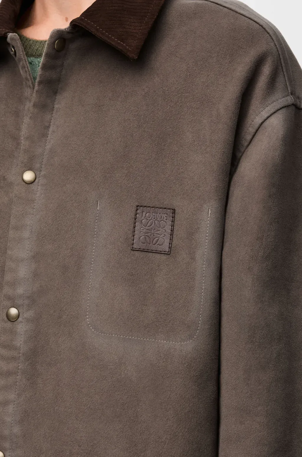 Overshirt In Cotton Blend