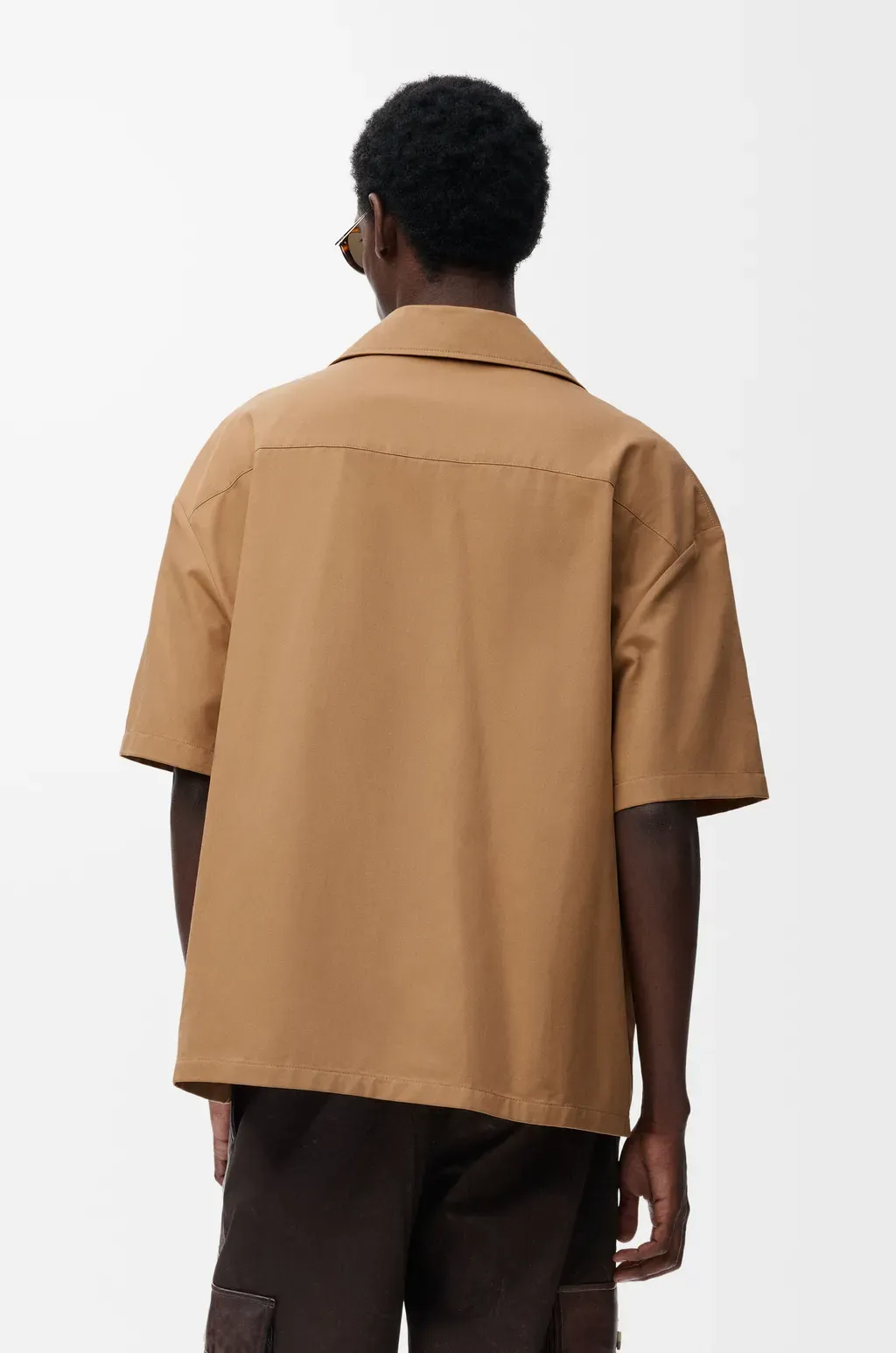 Short Sleeve Shirt In Cotton