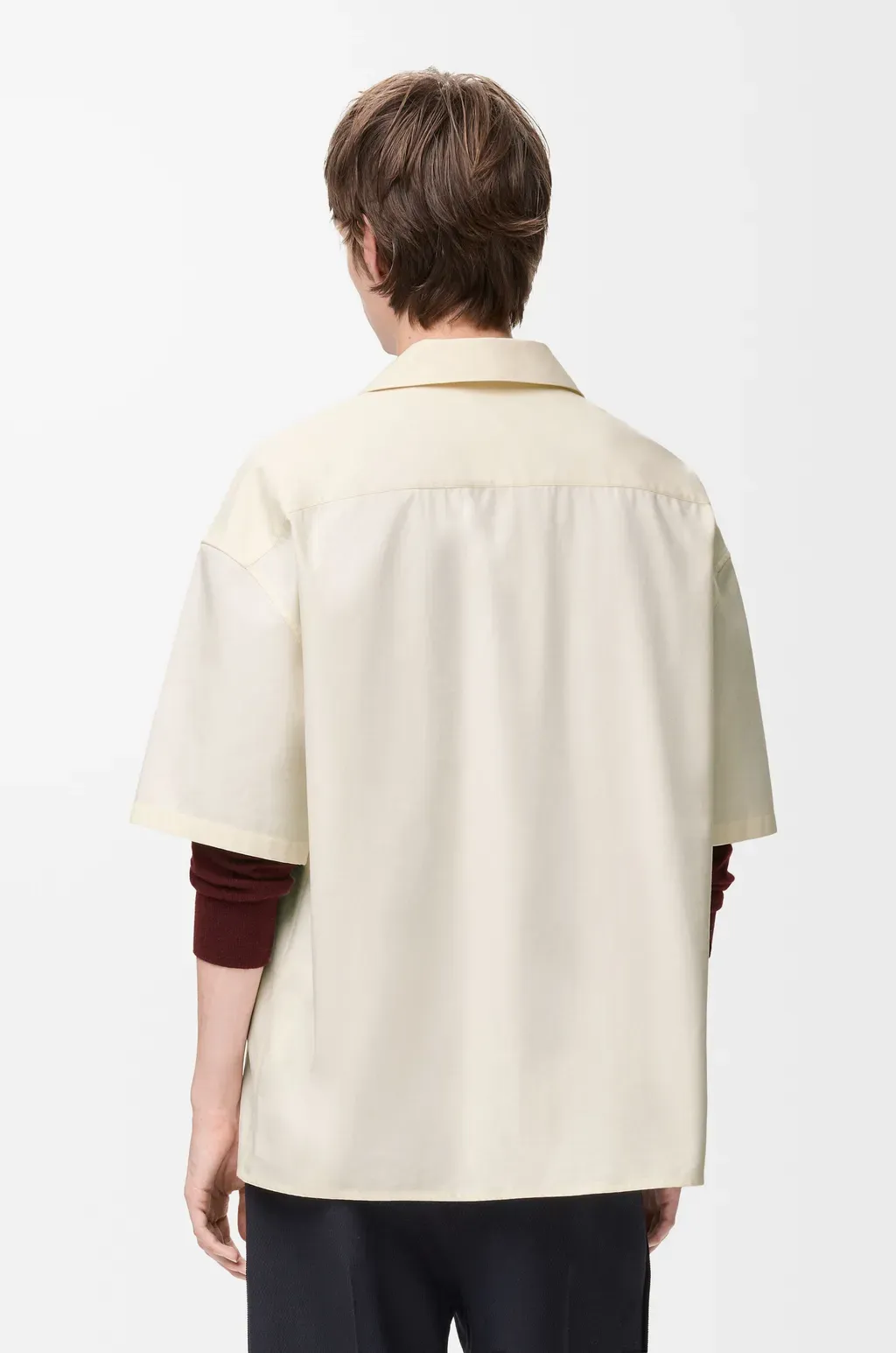 Short Sleeve Shirt In Cotton