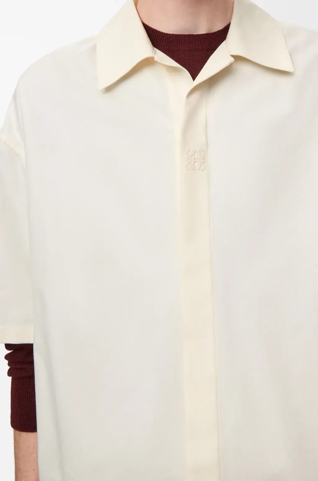 Short Sleeve Shirt In Cotton