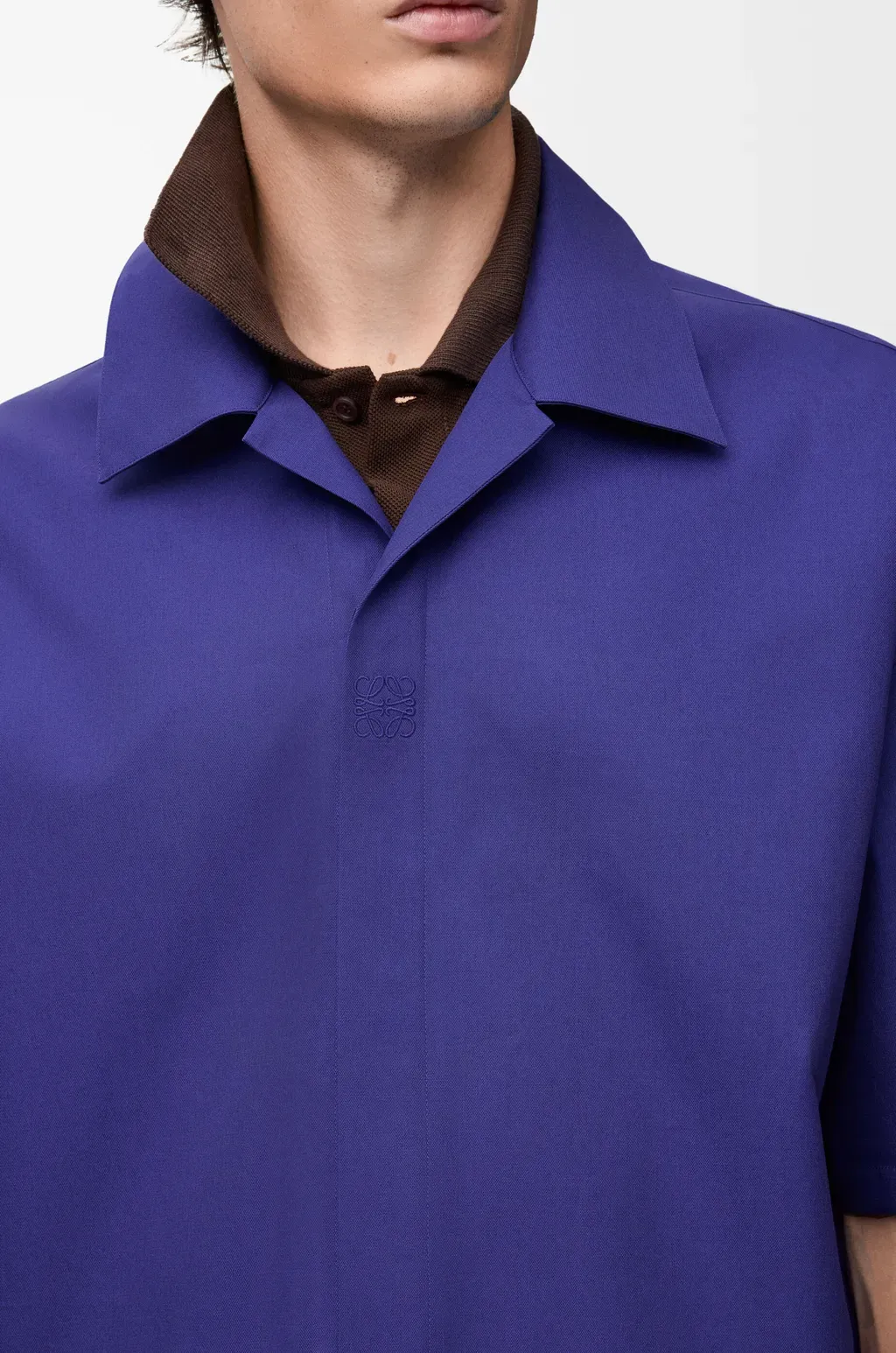 Short Sleeve Shirt In Cotton