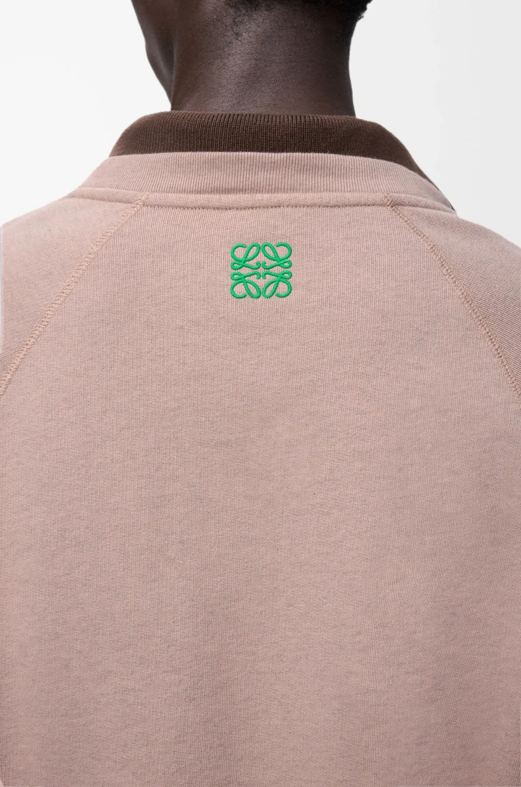 Short Sleeve Sweatshirt In Cotton