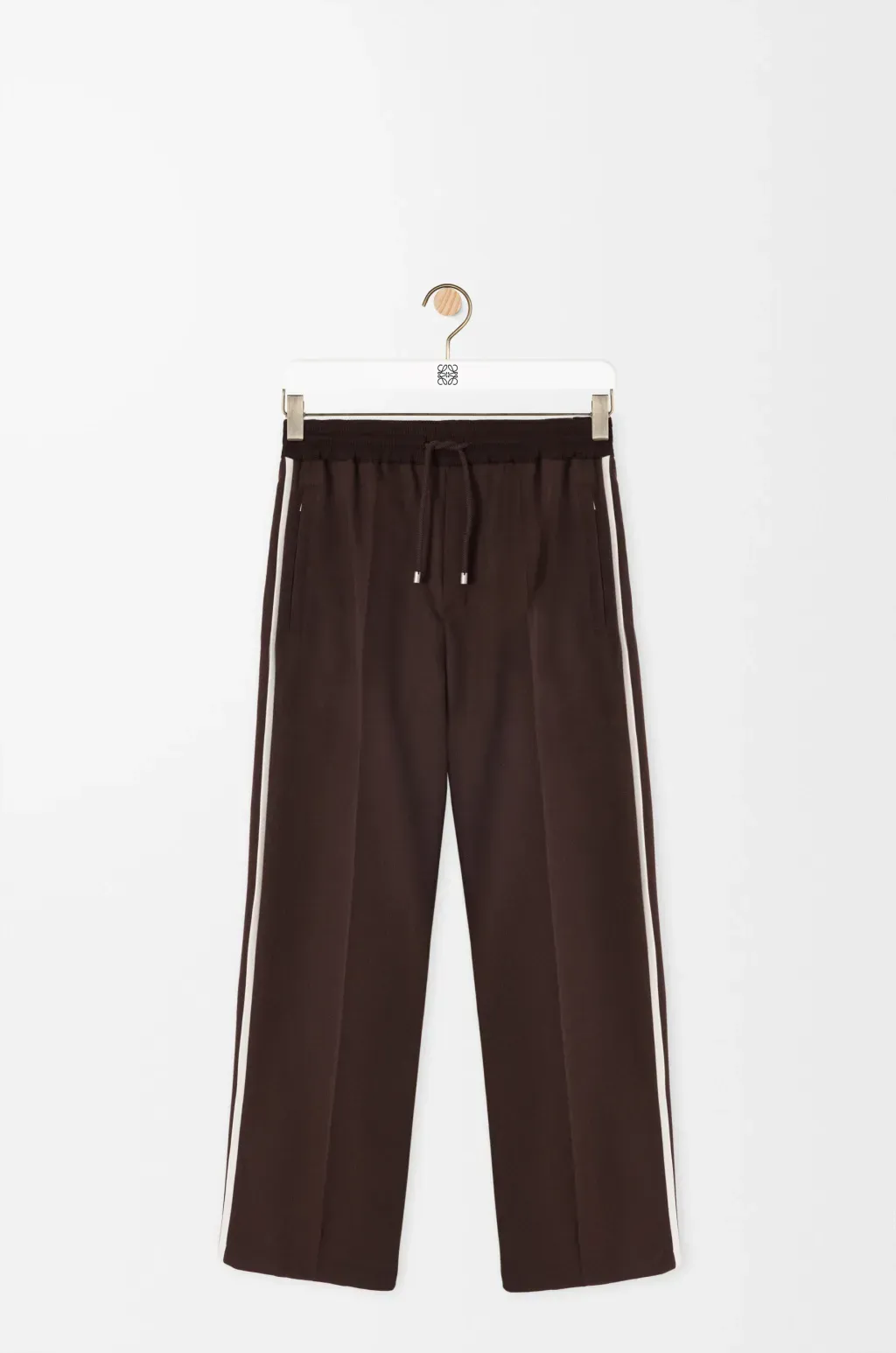 Drawstring Trousers In Wool