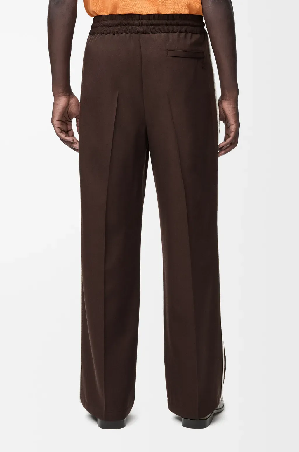 Drawstring Trousers In Wool