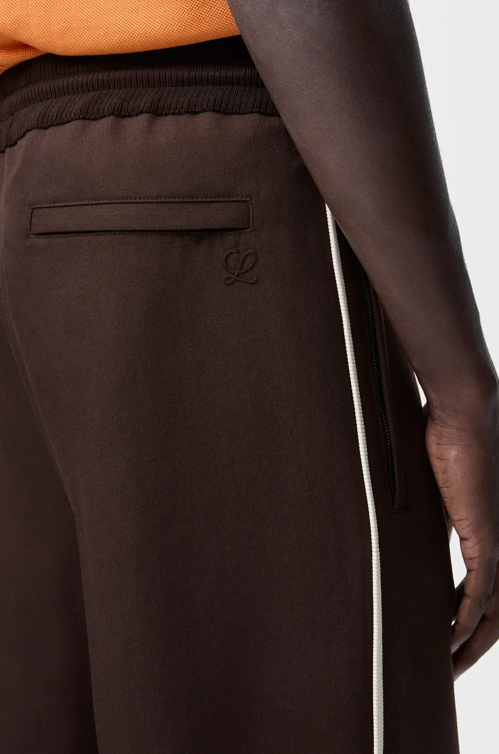 Drawstring Trousers In Wool