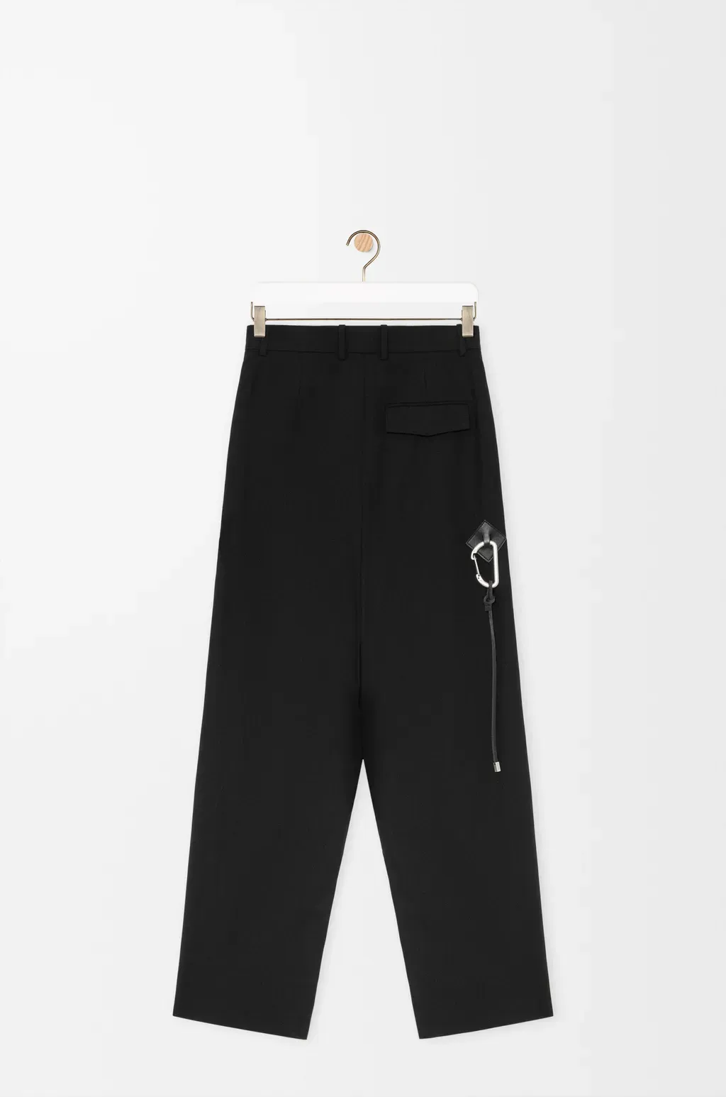 Low Crotch Trousers In Cotton