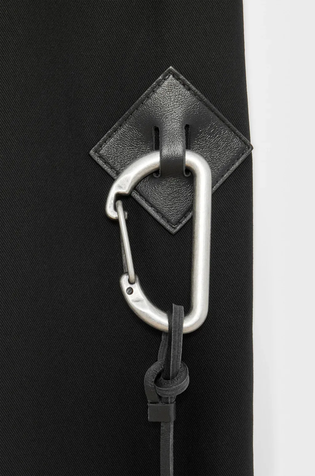 Low Crotch Trousers In Cotton