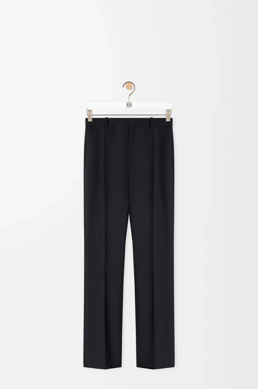 Trousers In Wool And Silk