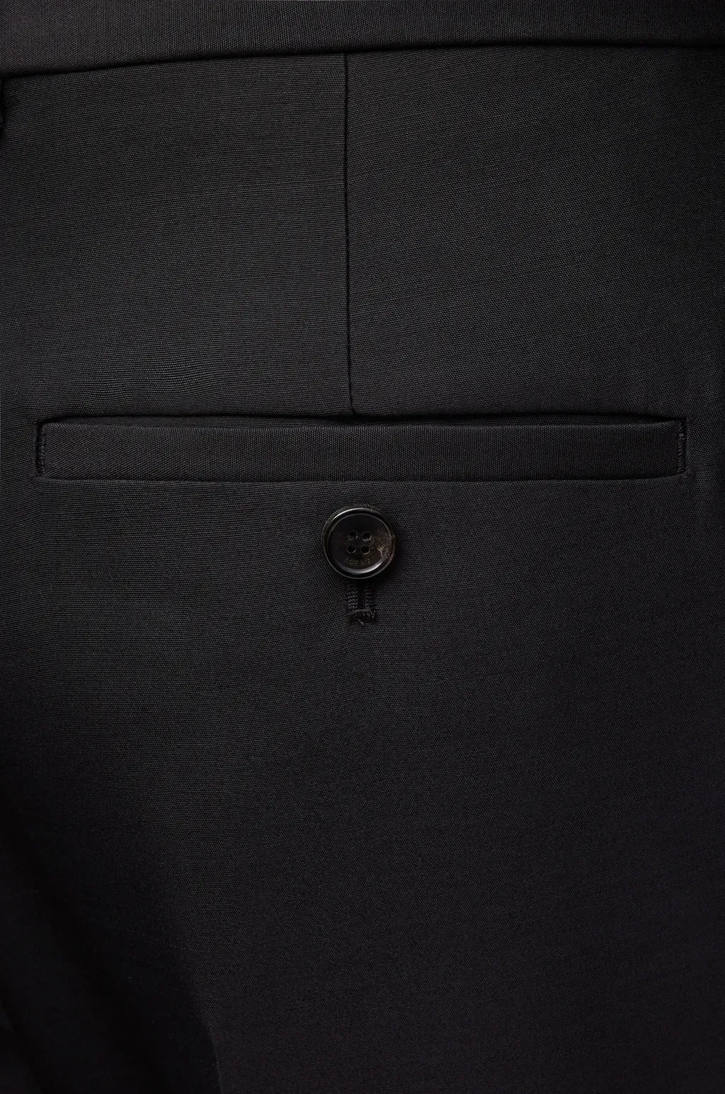 Trousers In Wool And Silk