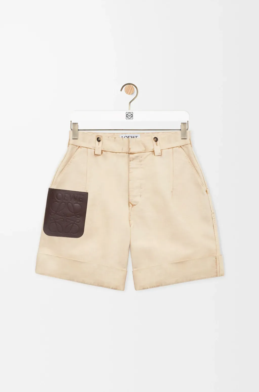 Turn-Up Shorts In Cotton