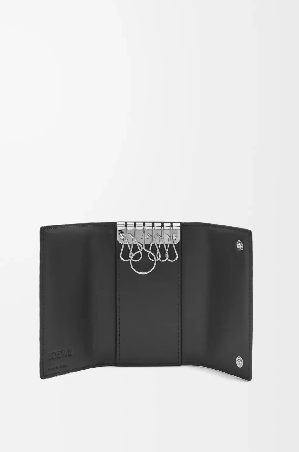 Key Case In Soft Grained Calfskin