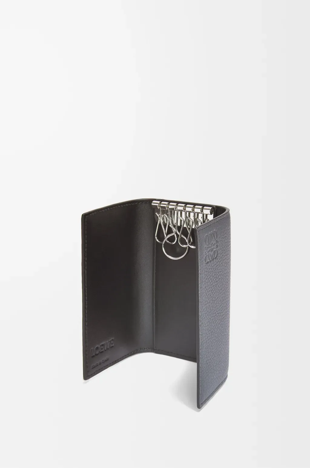 Key Case In Soft Grained Calfskin