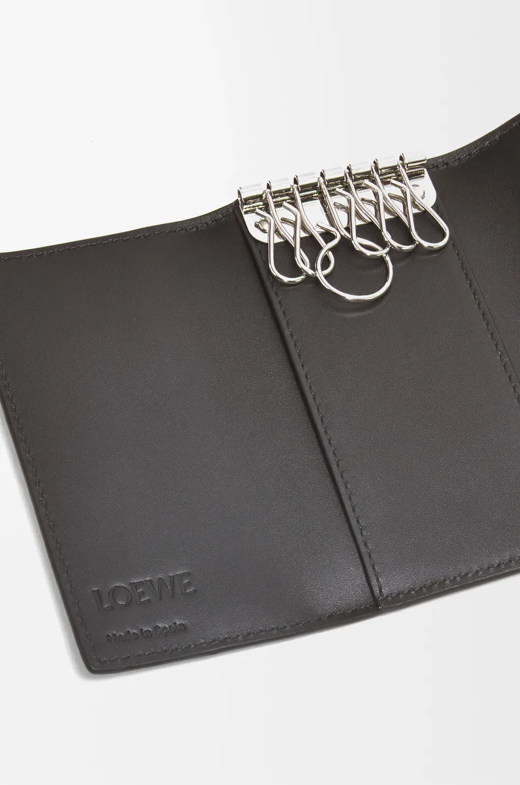 Key Case In Soft Grained Calfskin