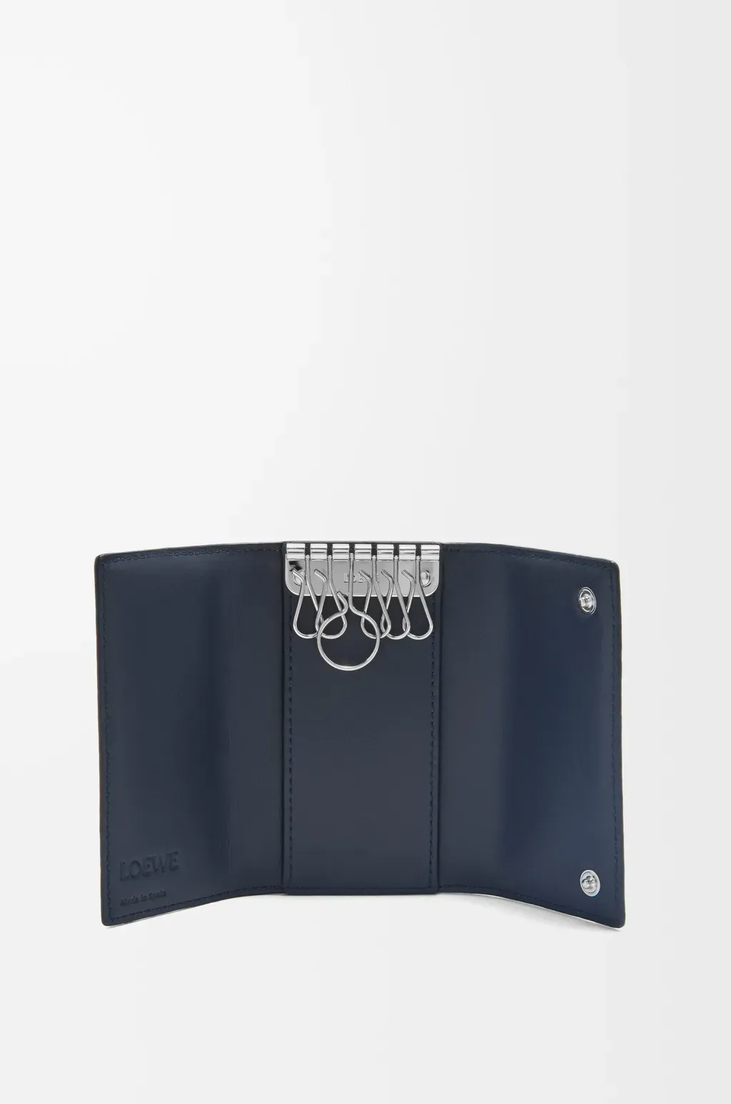 Key Case In Soft Grained Calfskin