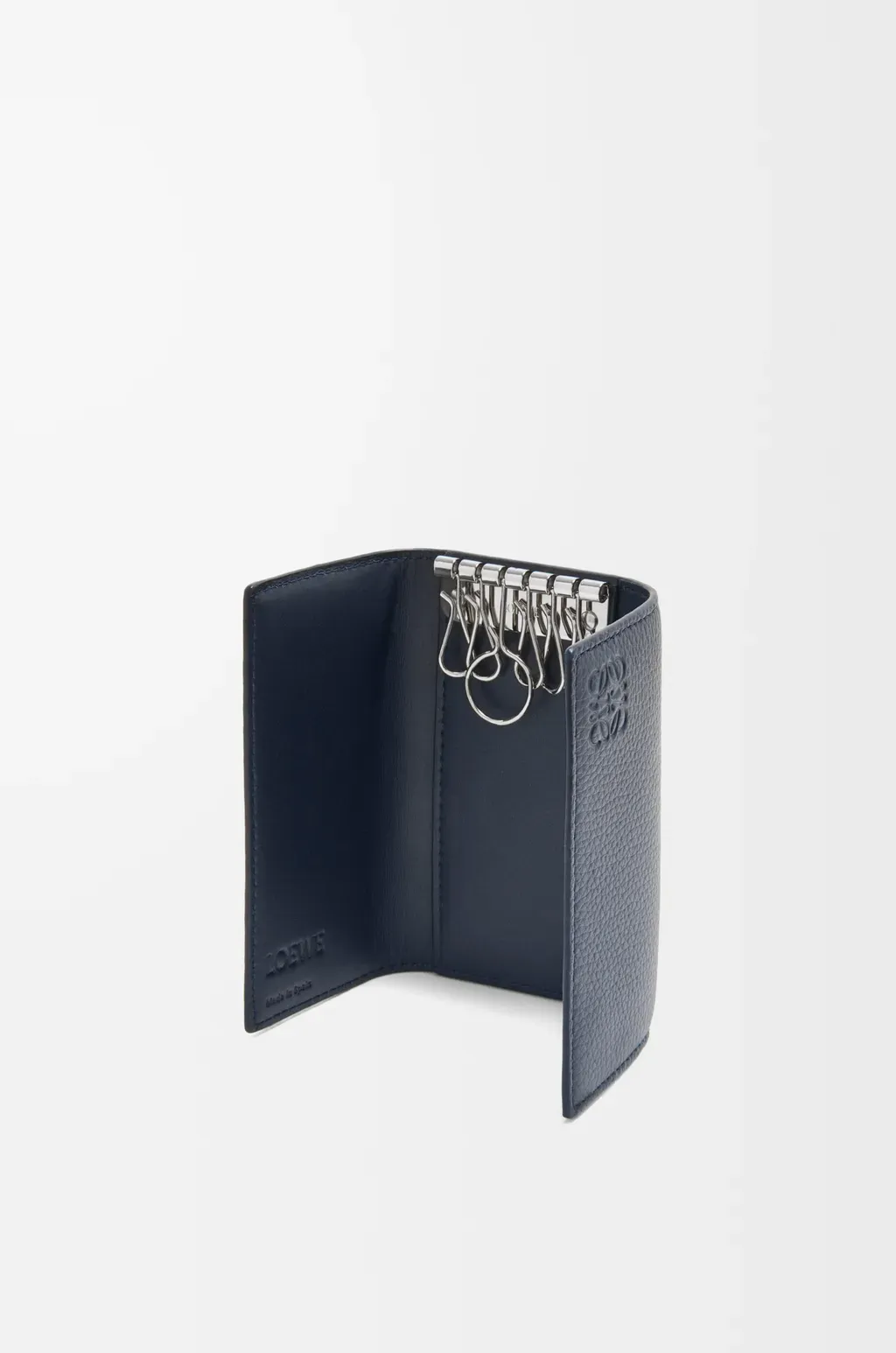 Key Case In Soft Grained Calfskin