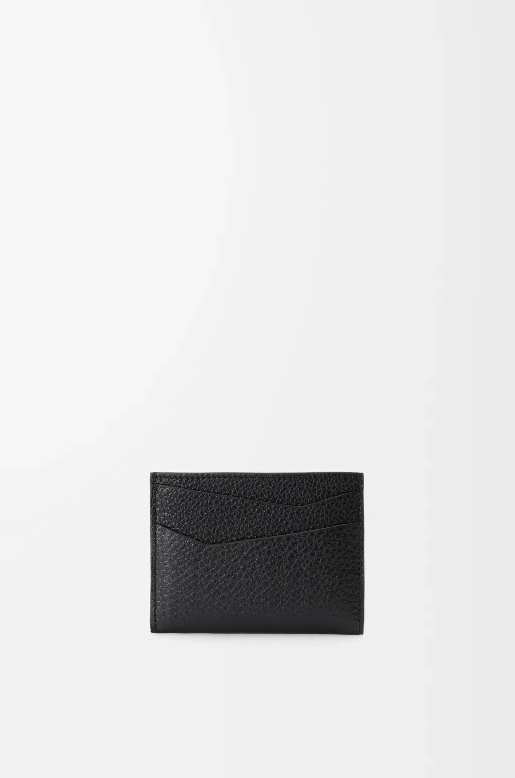 Puzzle Plain Cardholder In Supple Grained Calfskin