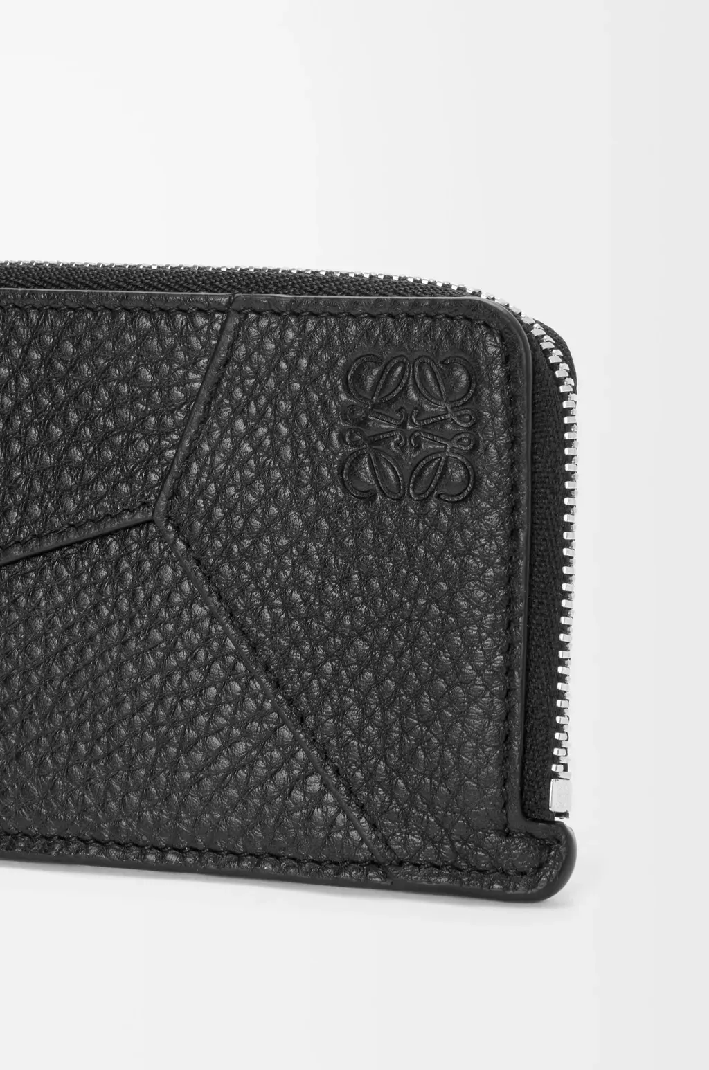Puzzle Coin Cardholder In Supple Grained Calfskin