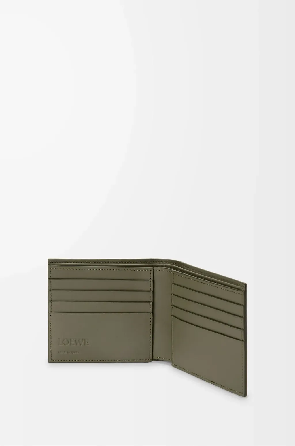 Bifold Wallet In Soft Grained Calfskin