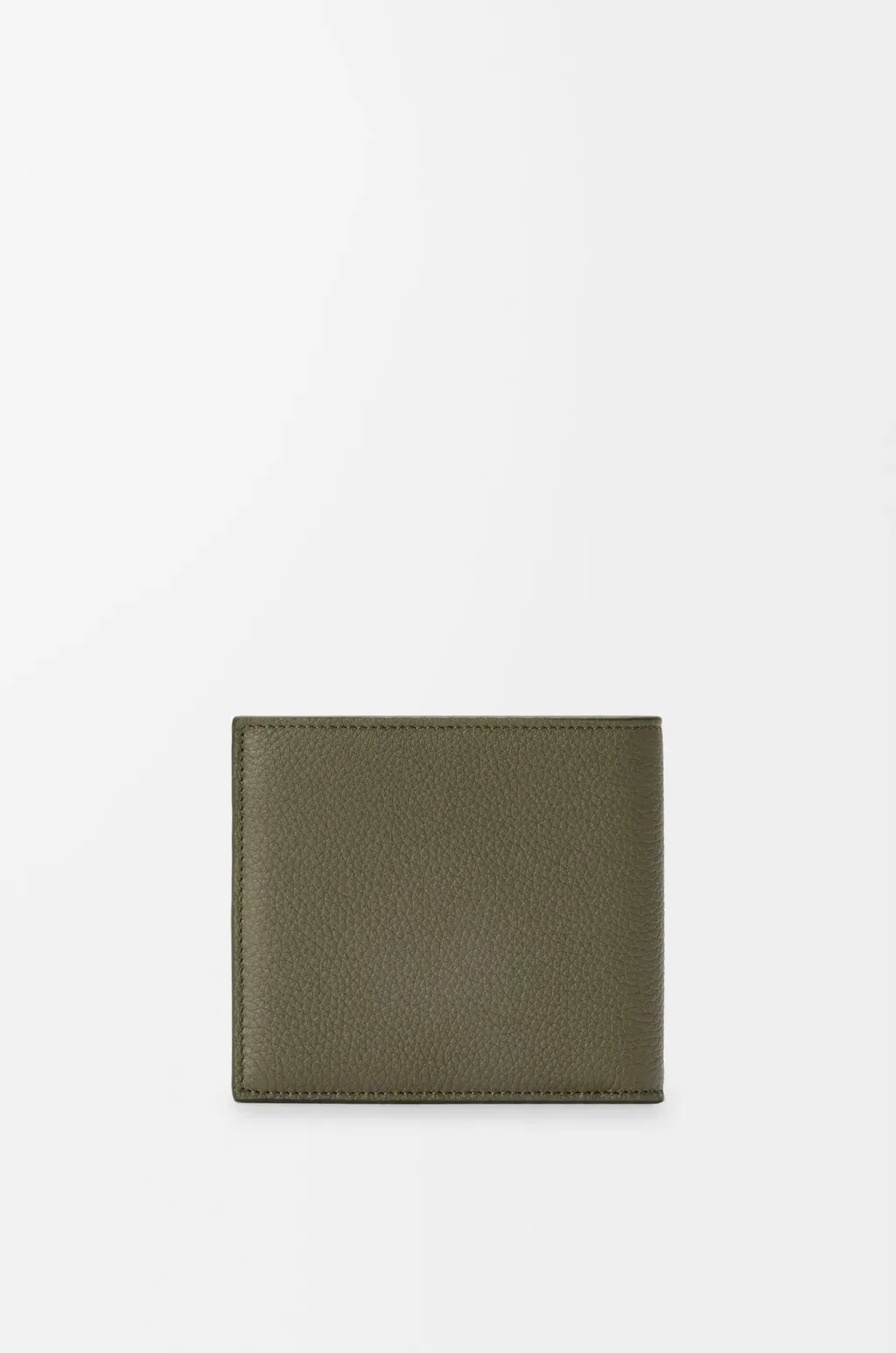 Bifold Wallet In Soft Grained Calfskin