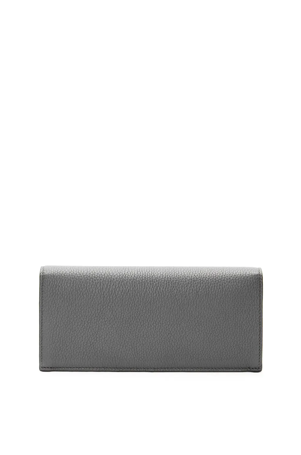 Long Horizontal Wallet In Soft Grained Calfskin
