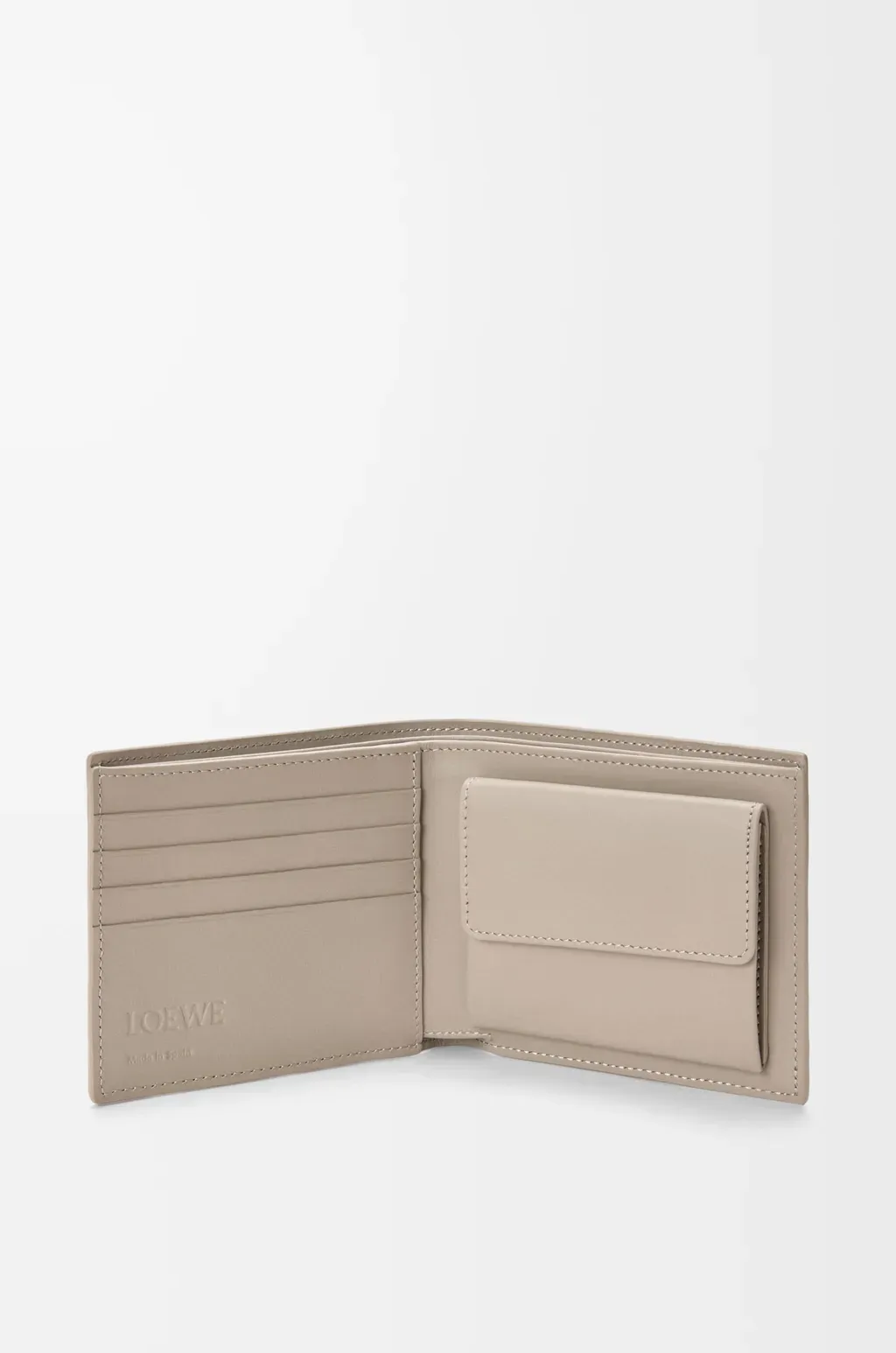 Puzzle Bifold Coin Wallet In Classic Calfskin