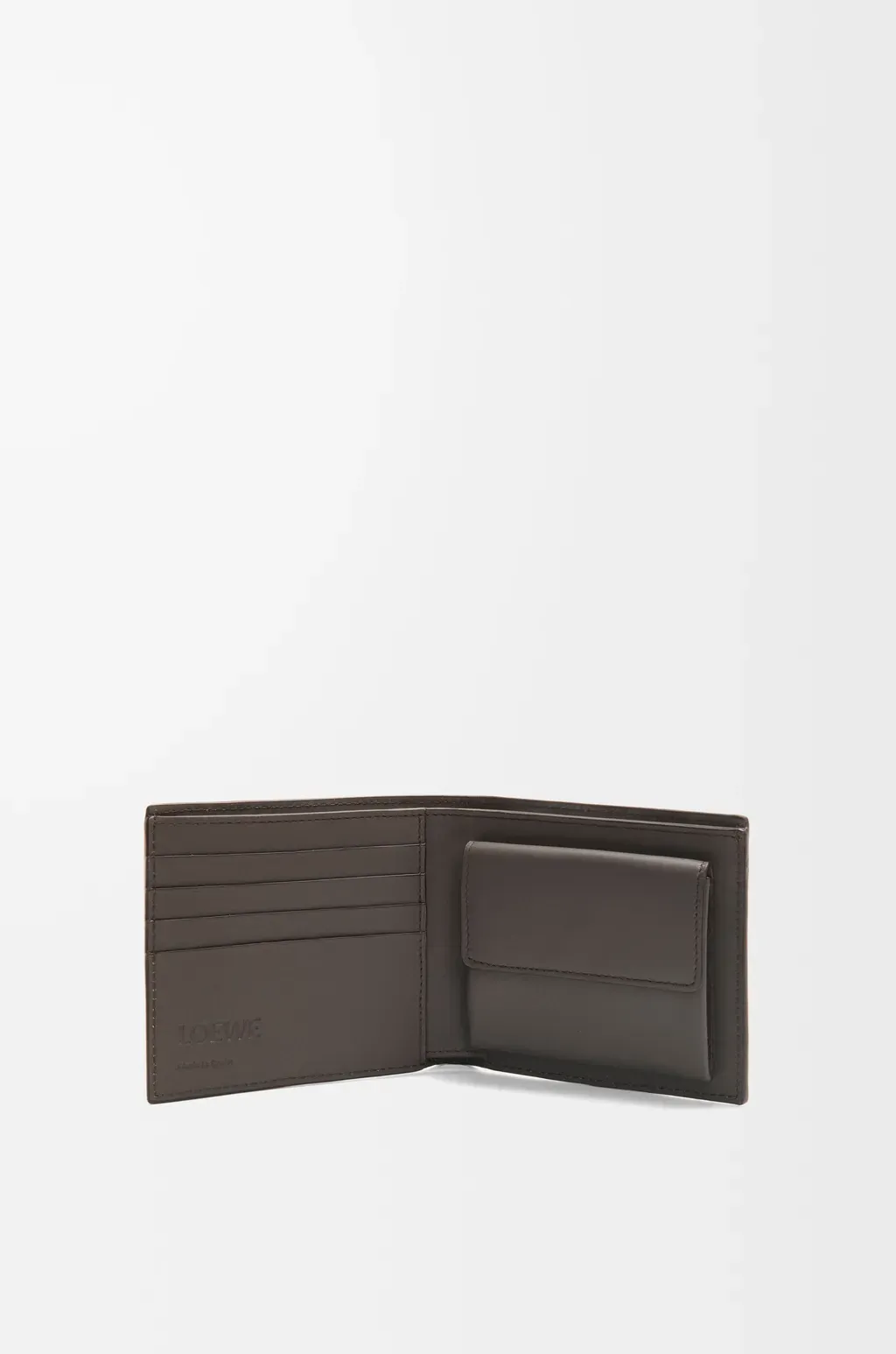 Puzzle Bifold Coin Wallet In Classic Calfskin