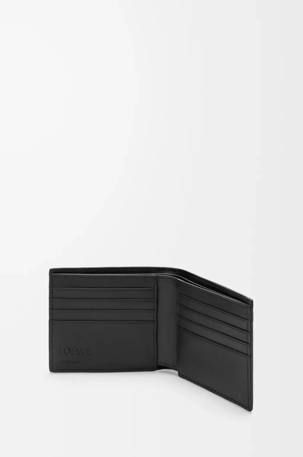 Puzzle Bifold Wallet In Supple Grained Calfskin