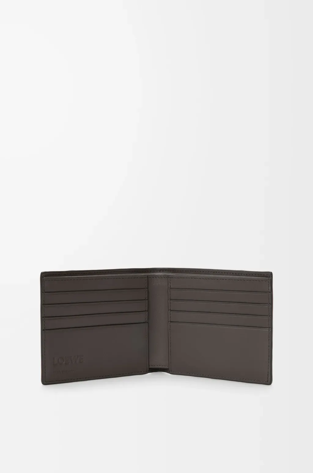 Puzzle Bifold Wallet In Supple Grained Calfskin