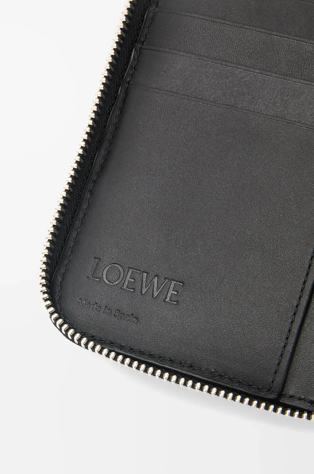 Puzzle Zip Around Wallet In Classic Calfskin