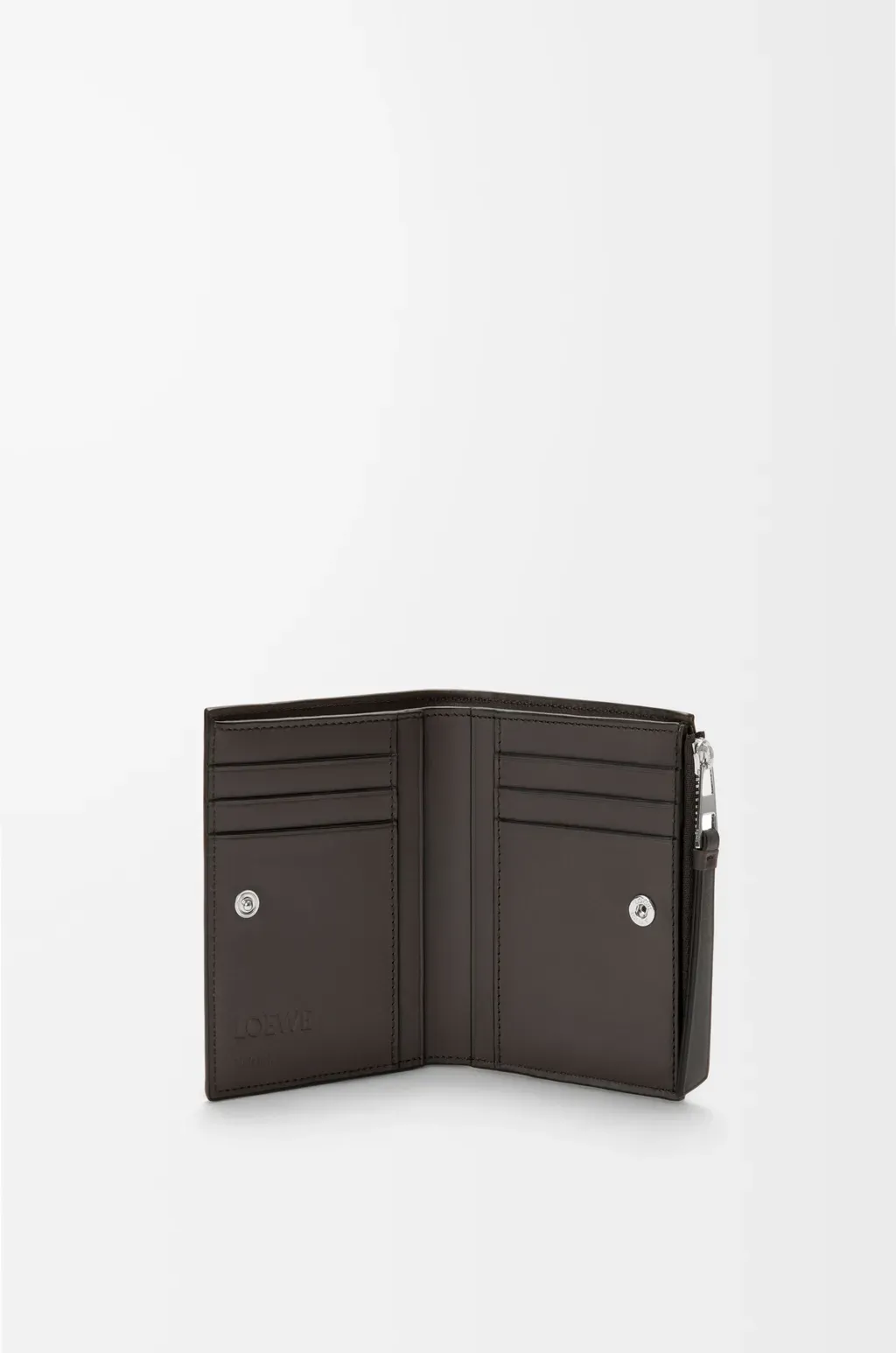 Puzzle Slim Compact Wallet In Classic Calfskin
