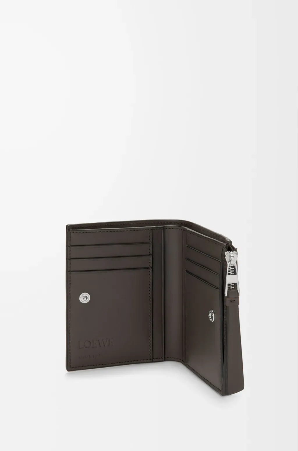 Puzzle Slim Compact Wallet In Classic Calfskin