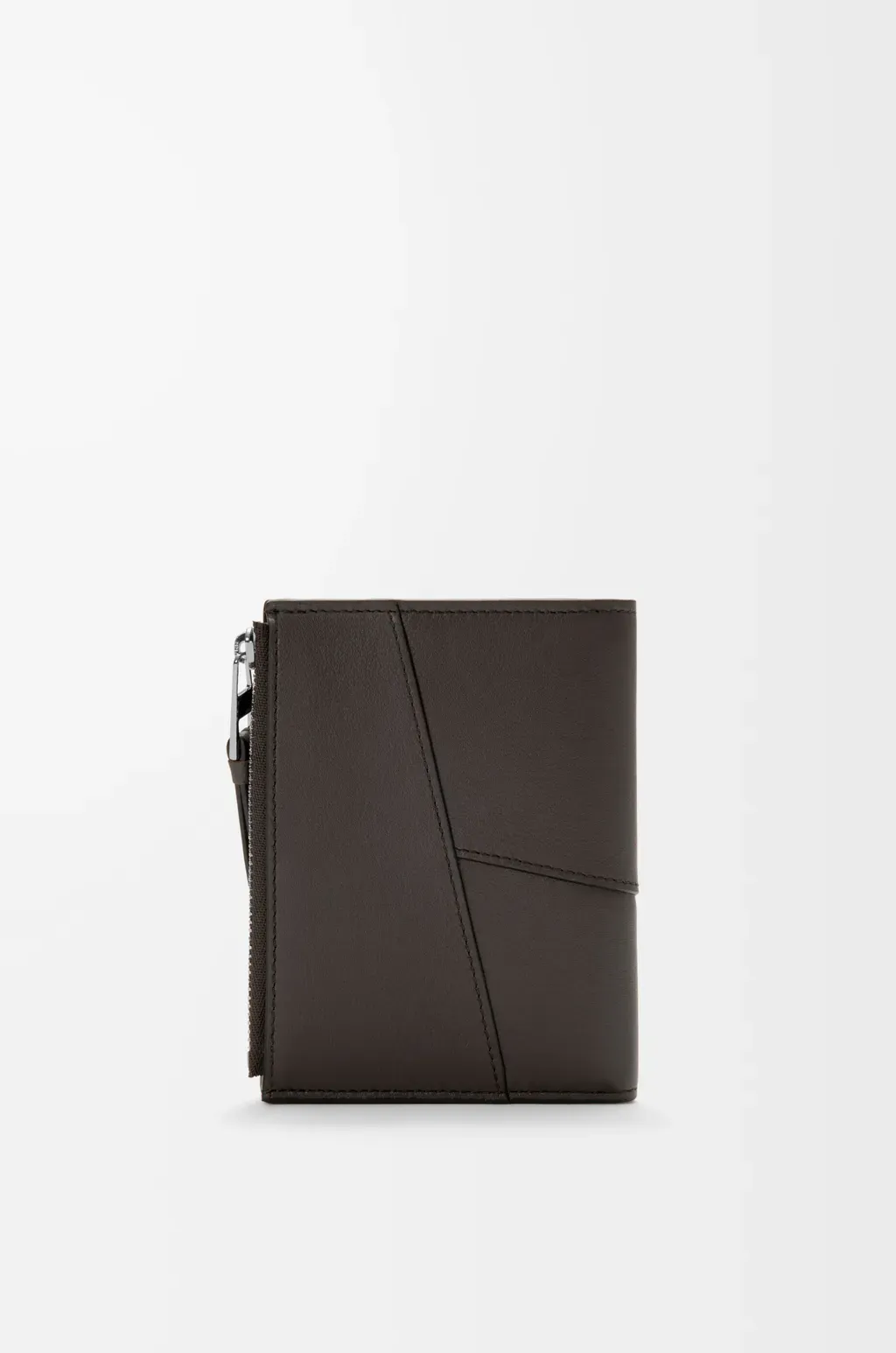 Puzzle Slim Compact Wallet In Classic Calfskin
