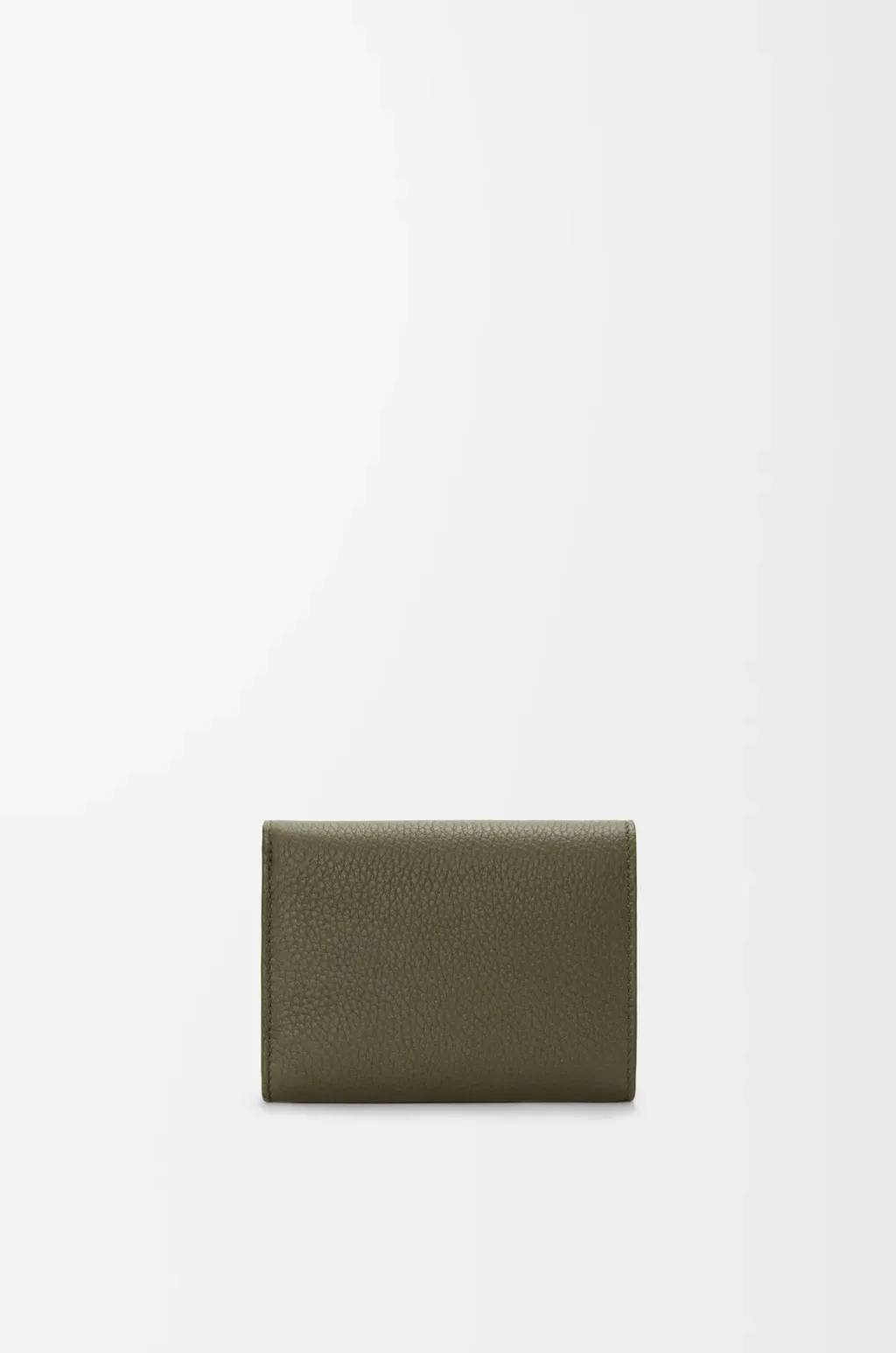 Trifold Wallet In Soft Grained Calfskin