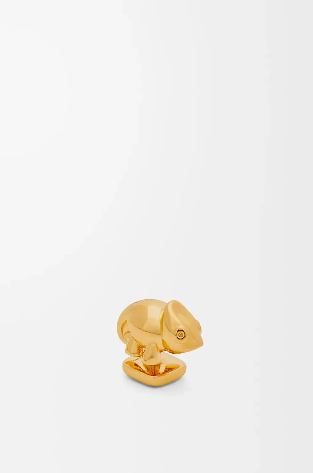 Chameleon Pin In Brass
