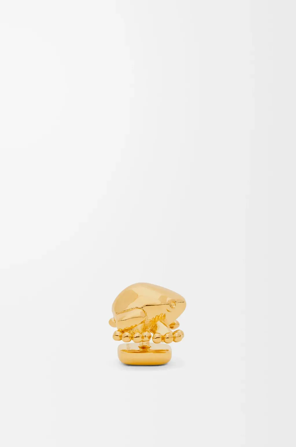 Frog Pin In Brass